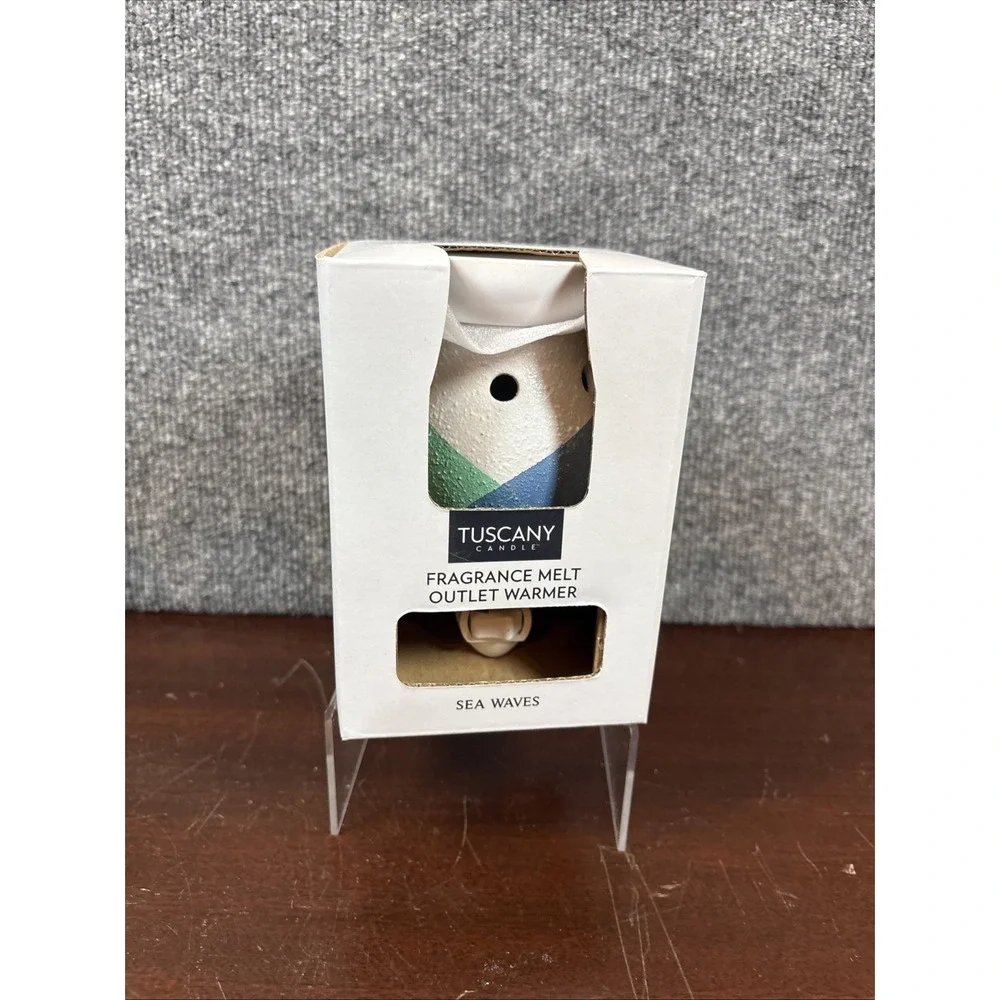 Tuscany Candle~Sea Waves~Fragrance Melt Outlet Warmer~NIB
